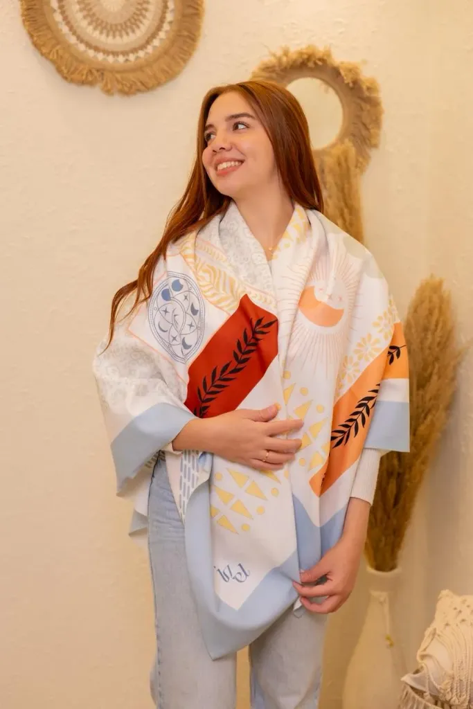 Lumina Double-Face Shawal