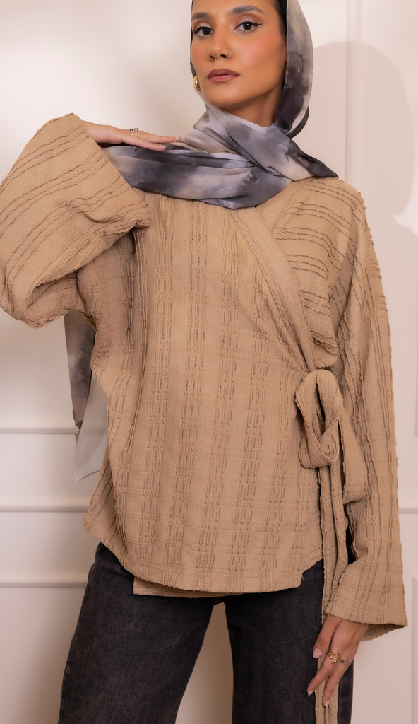 Beige Autumn Blouse 